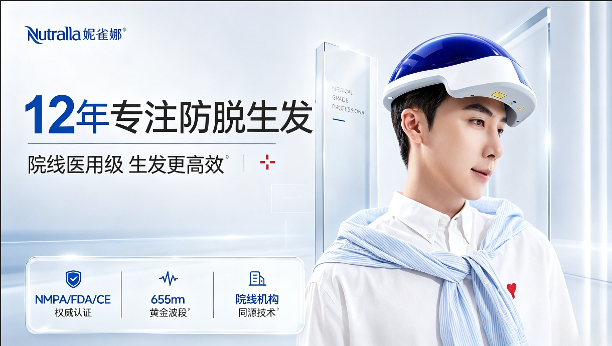 妮雀娜激光生发帽有用吗？家用红光生发仪选购全攻略